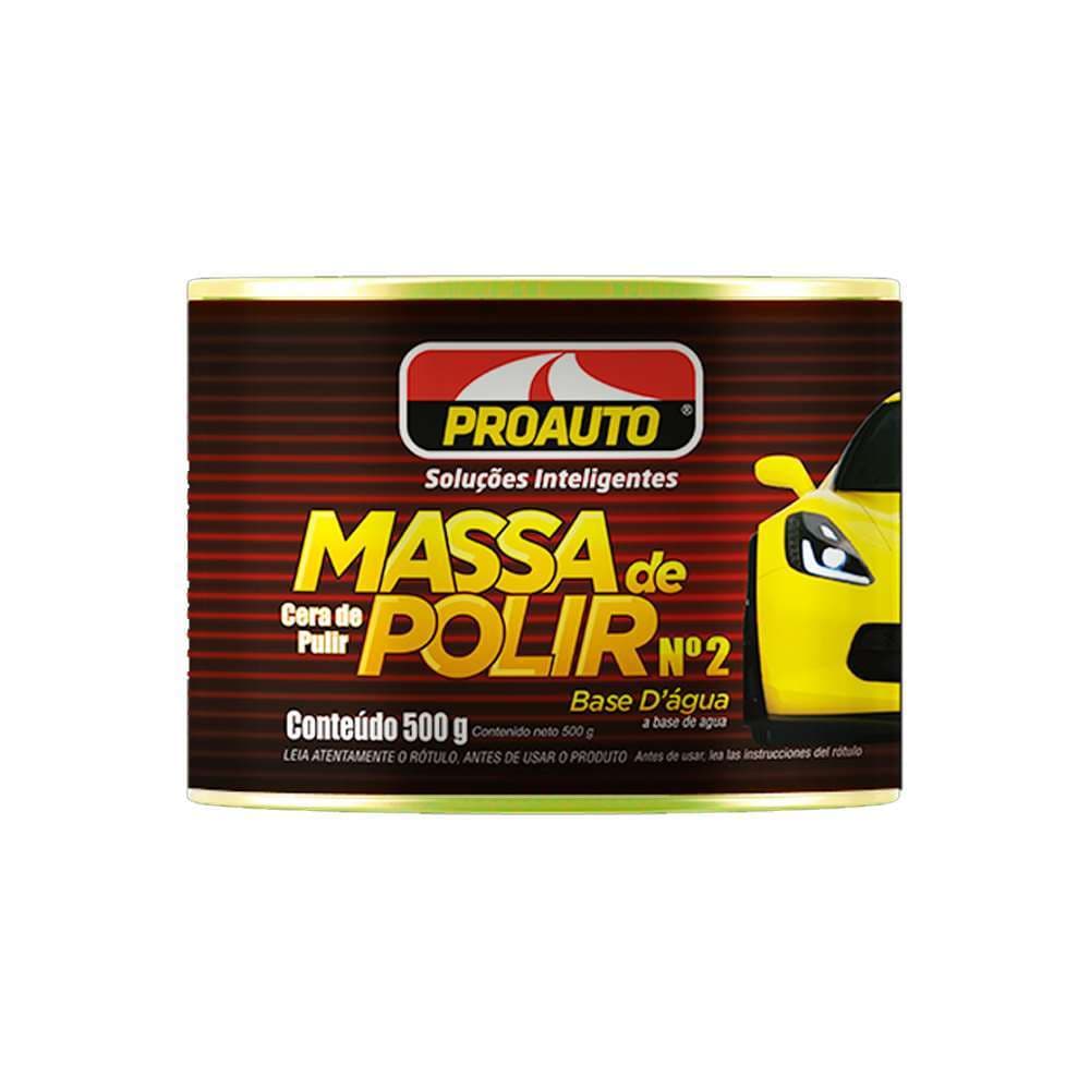 MASSA DE POLIR N2 500GRS - PROAUTO
