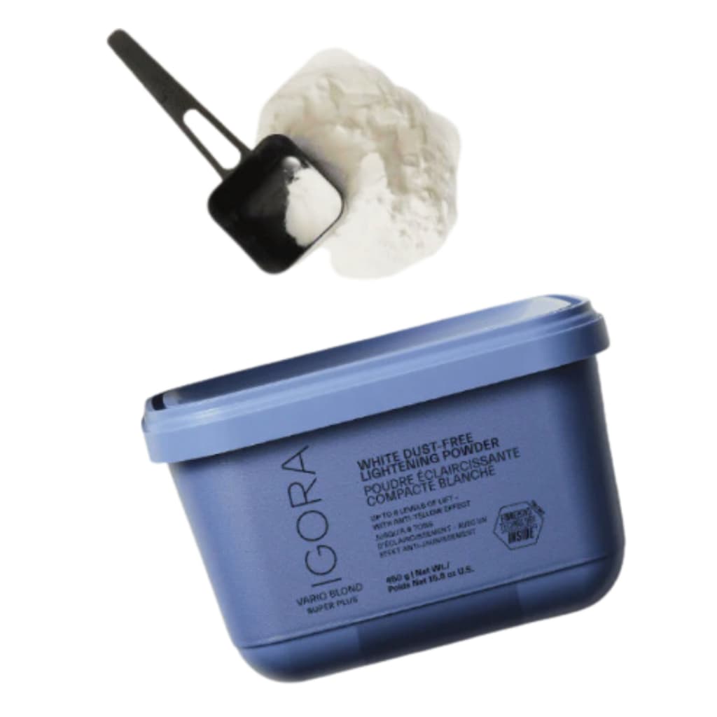 Pó Descolorante Igora Schwarzkopf Vario Blond Super Plus 450g Clareia Até 8 Tons