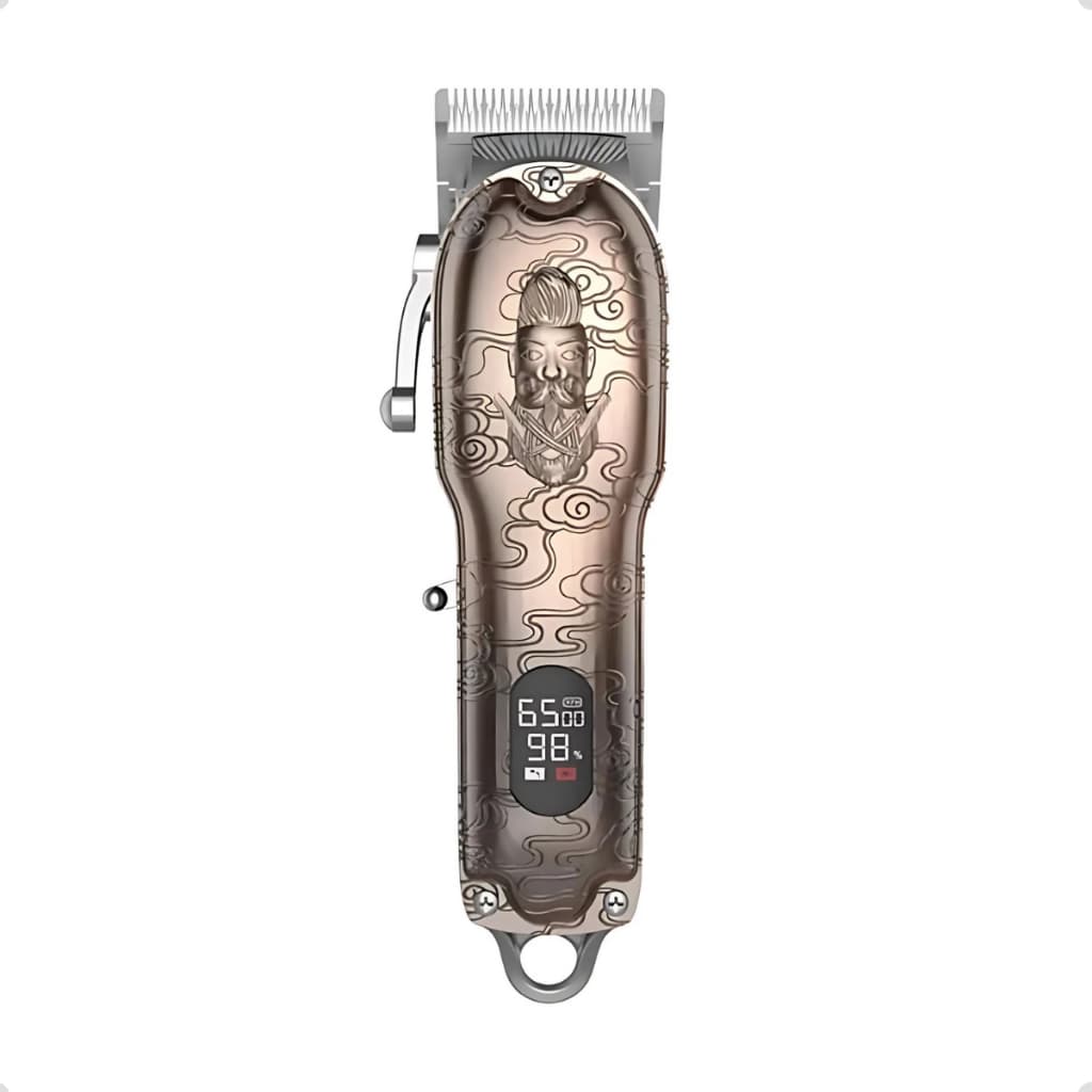 Máquina de Cortar Cabelo Profissional Kemei KM 3705 Novidade Cortes Rápidos Barbeiro