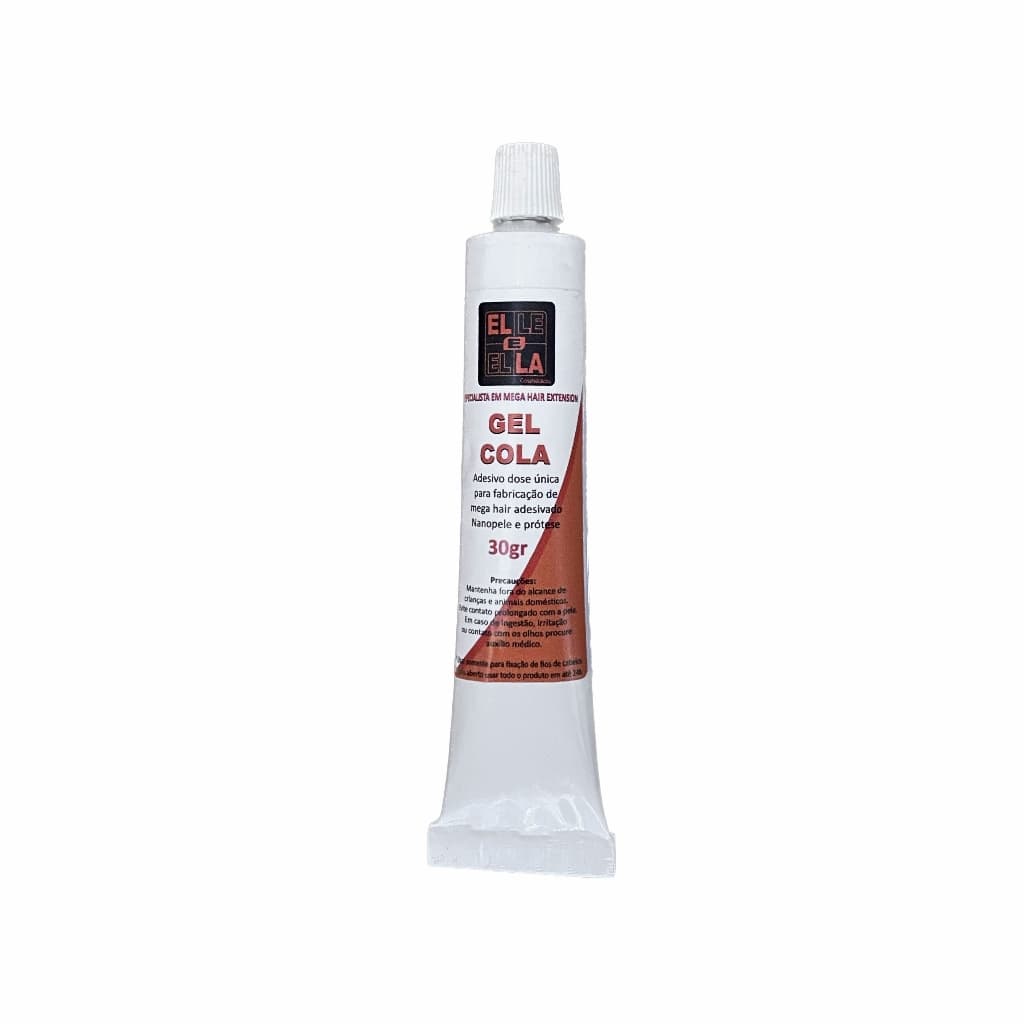 5 Gel cola 30g P/ fabricação de Mega Hair Ele e Ela
