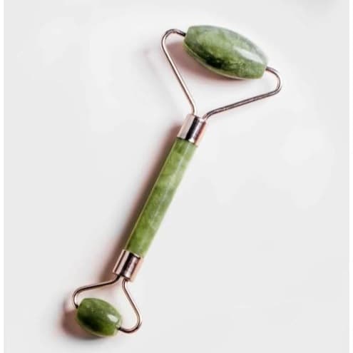 Rolo Massageador Facial Pedra Jade Roller Natural Anti Rugas Massoterapia