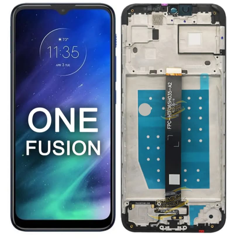 Tela Frontal Moto One Fusion Xt-2073 Display - A Pronta Entrega