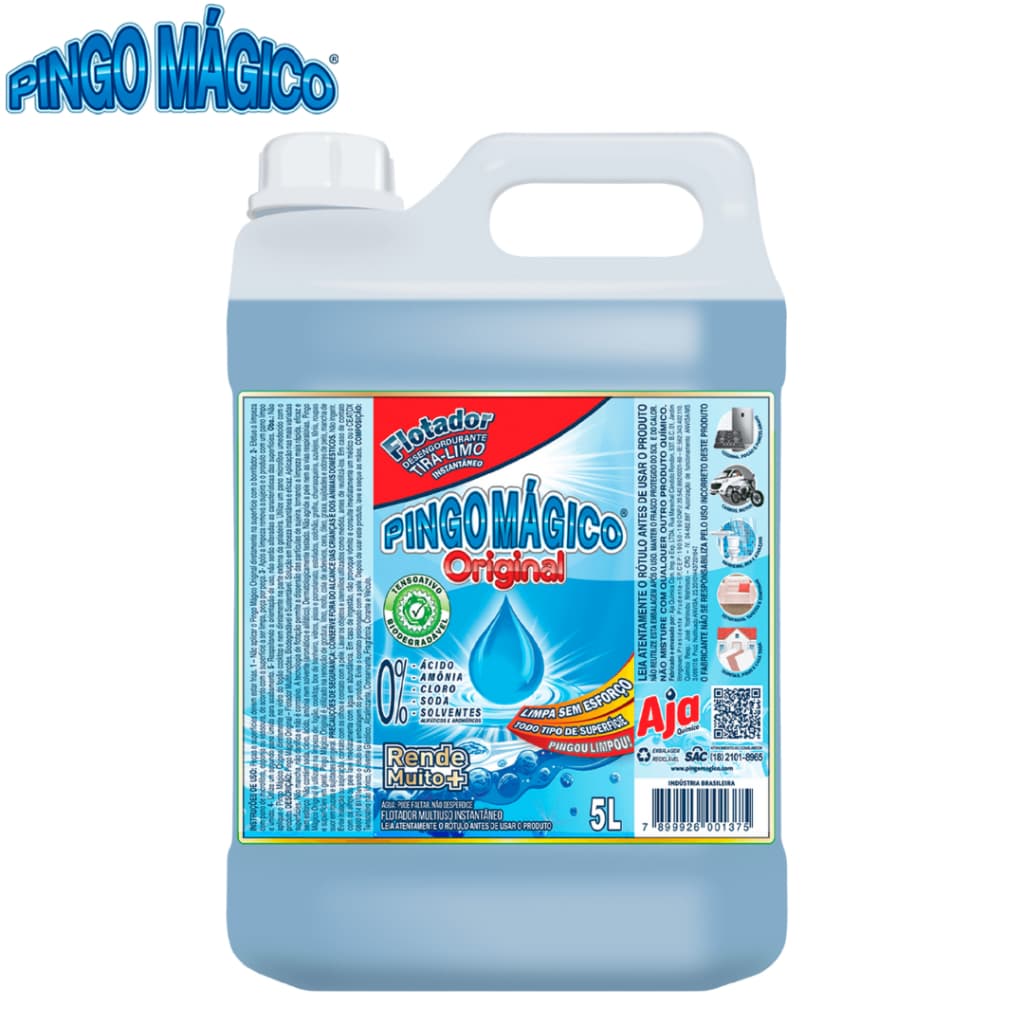 Pingo Mágico Original Flotador 5L Refil