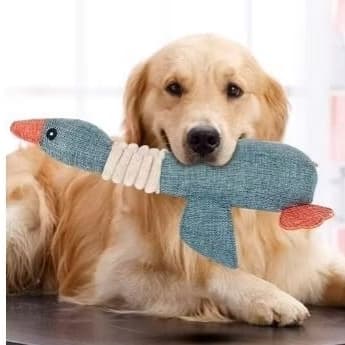 Brinquedo Pet de Pelúcia Para Cachorro e Gato Mordedor para Cachorro Com Apito Mordedor de Pelúcia Com Som