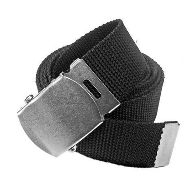 Cinto Unissex Militar de Tecido Nylon Alta Qualidade - Fivela Metal