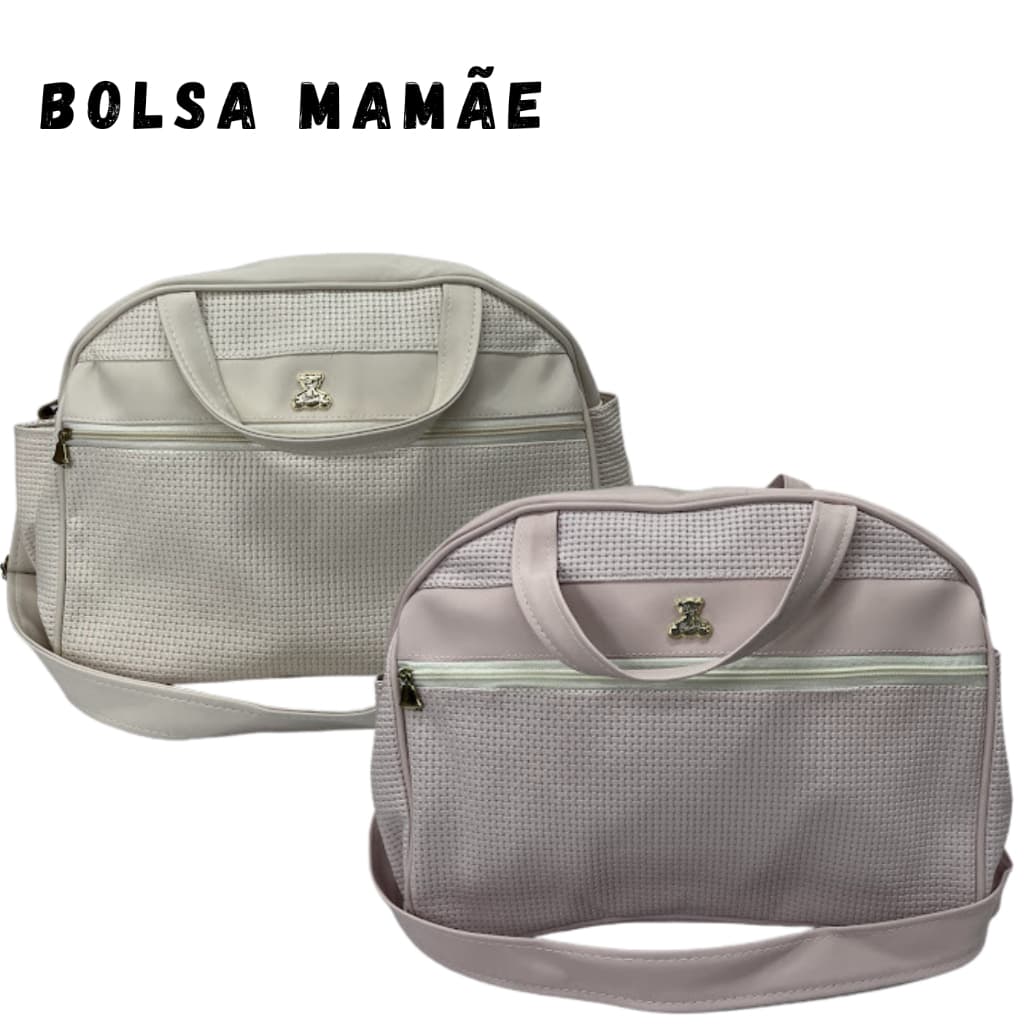 Bolsa Mamãe Moderna: Prática, Elegante e Espaçosa
