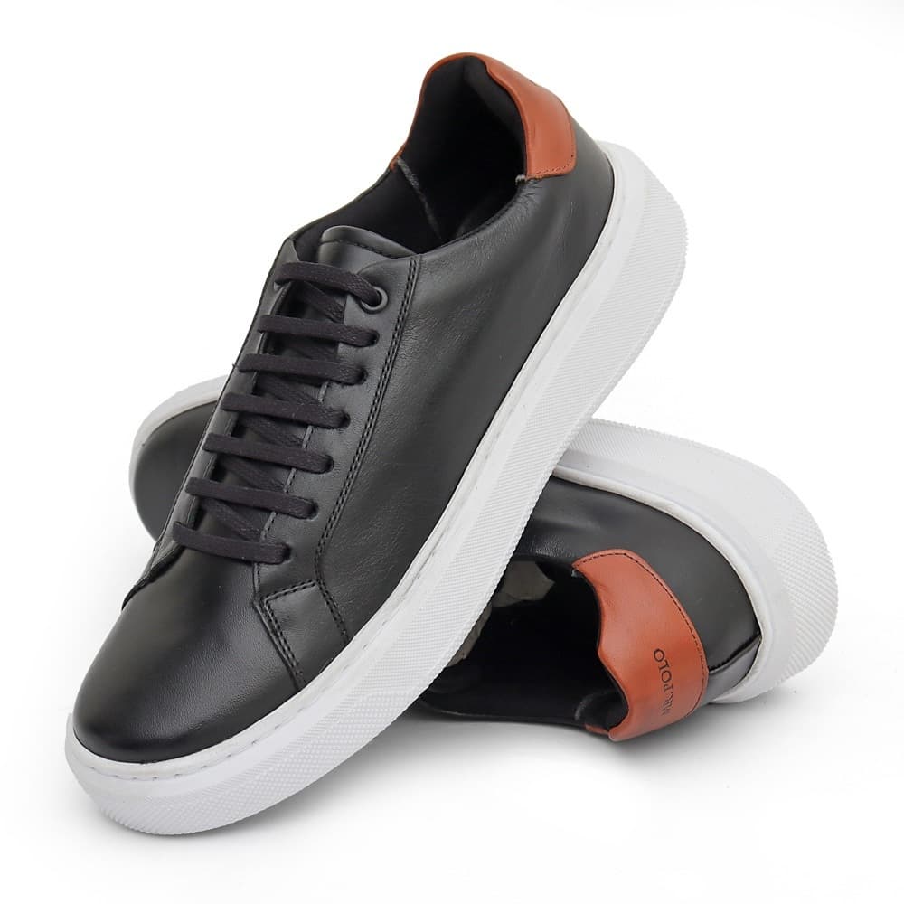 Sapato Masculino Confortável Premium Em Couro de Ovelha Luxo