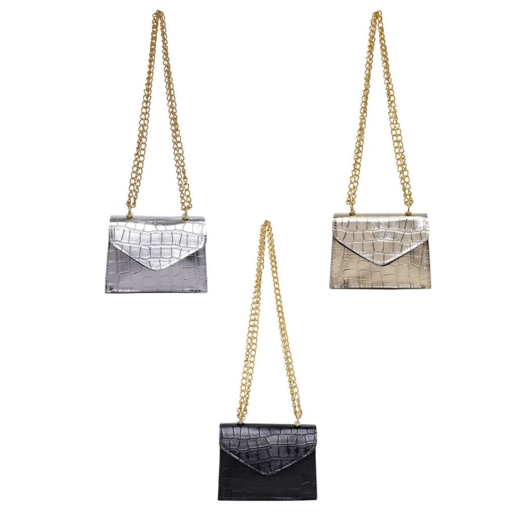 Bolsas Feminina Kit 3 Mini Bag Estilosa Festa Balada Mais Vendida