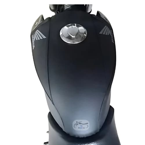 Capa Tanque Moto Cbx Twister 250 2001/02/03/04/05/06/07/08 Preta Preto