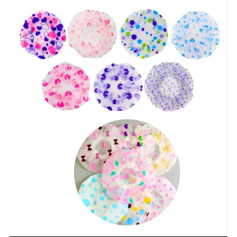 200 toucas de banho reutilizável estampada