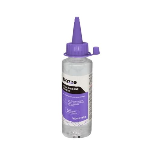 Cola Silicone Líquida - 100ml - Bazze - Cola para artesanato