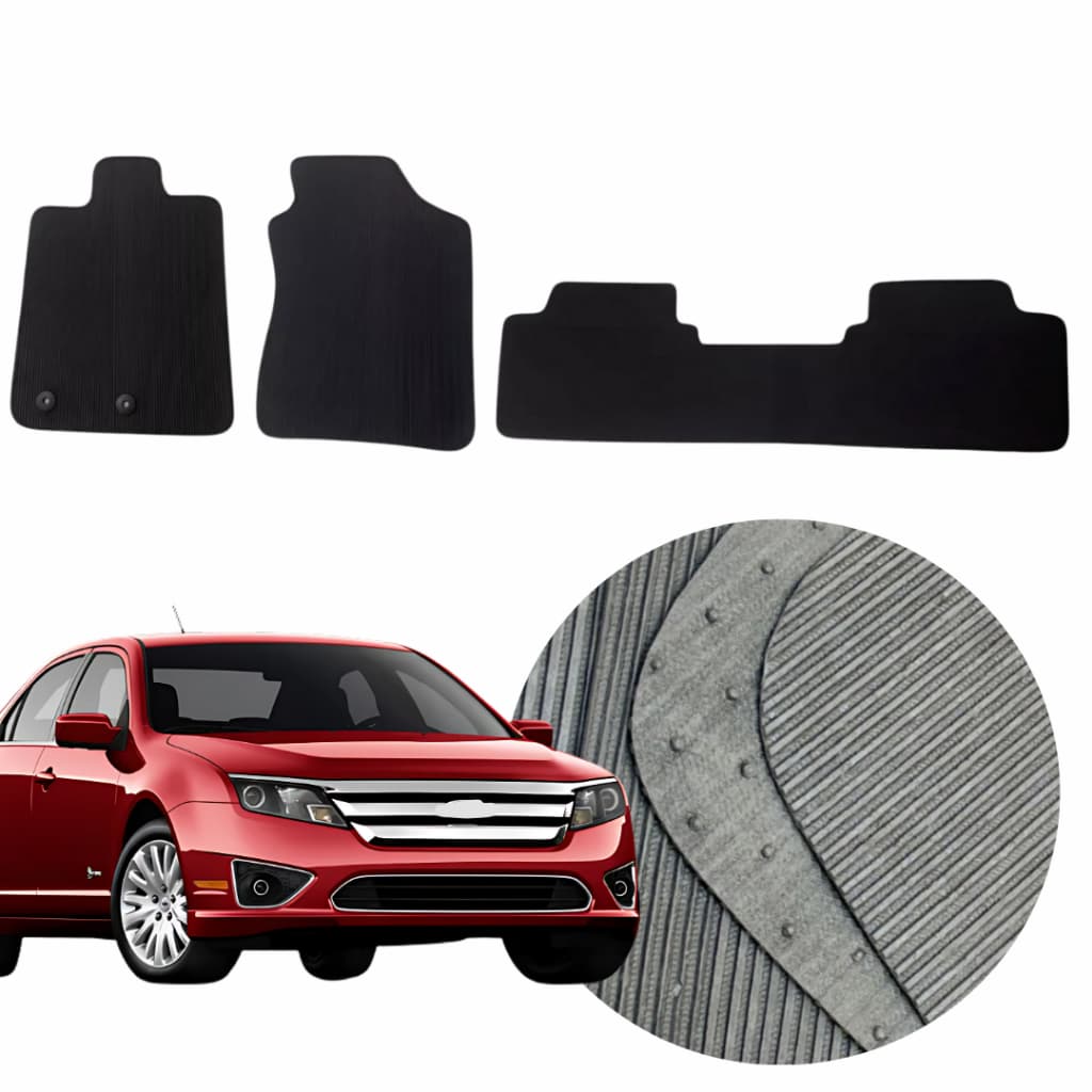 Jogo De Tapete Para Ford Fusion 2010 A 2012 Emborrachado