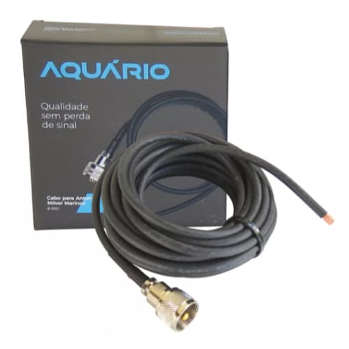 Cabo Coaxial Rg58 5,5 Metros Px B-3001 Aquário