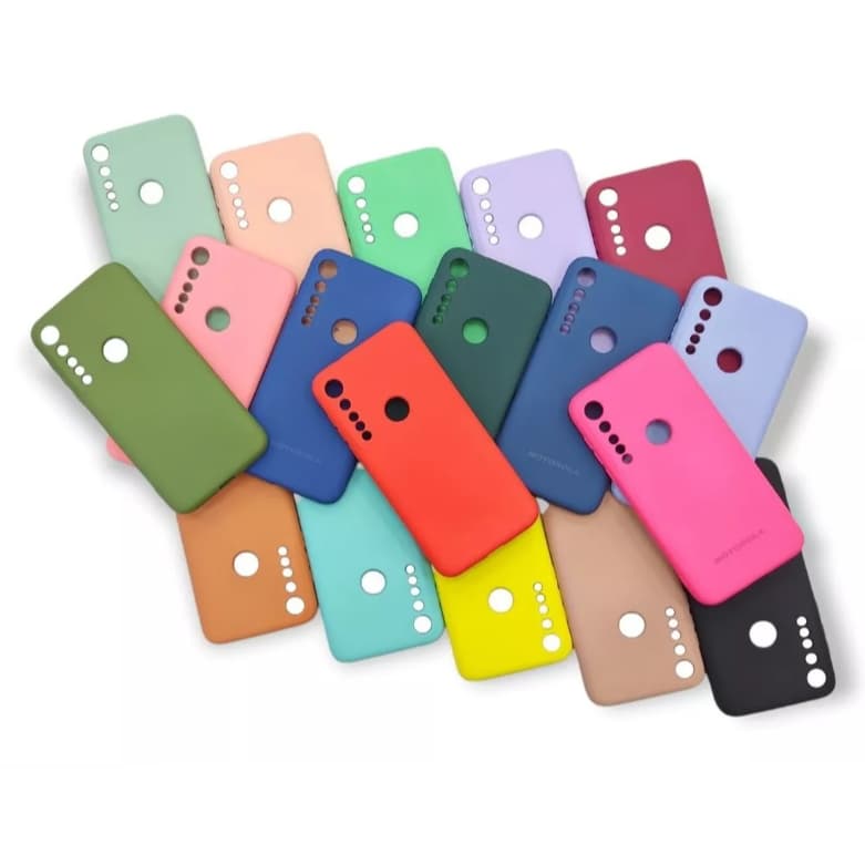 Capa Capinha Compatível Moto G8 Plus Aveludada Proteção