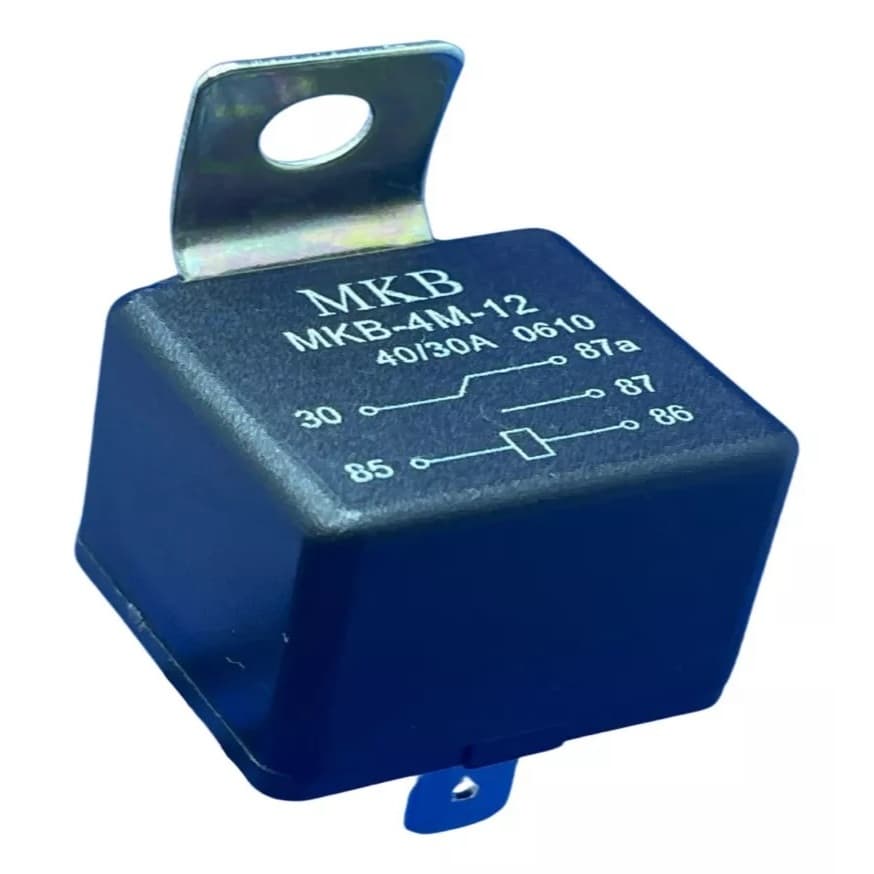 Rele Automotivo 5 Pinos 12v 40/30a Mkb