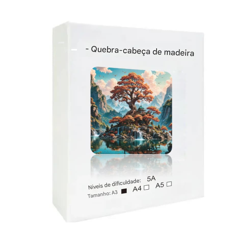 🧩Quebra-cabeça ÁRVORE DA VIDA