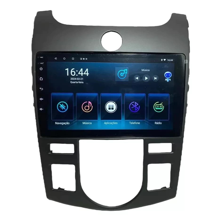 Central Multimídia Kia Cerato 2009/2010/2011/2012 Android 9 polegadas