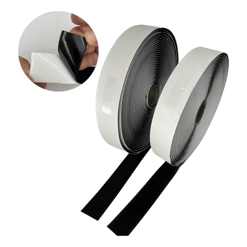 Velcro Adesivo 25mm 10m Fita Dupla Face Ultra Resistente Fixar Espelho Tapete Quadro Pesado Sem Furo