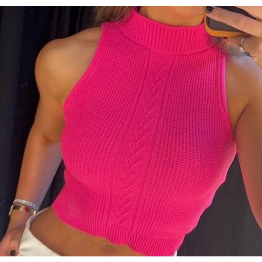 Cropped Modal Feminino Verão