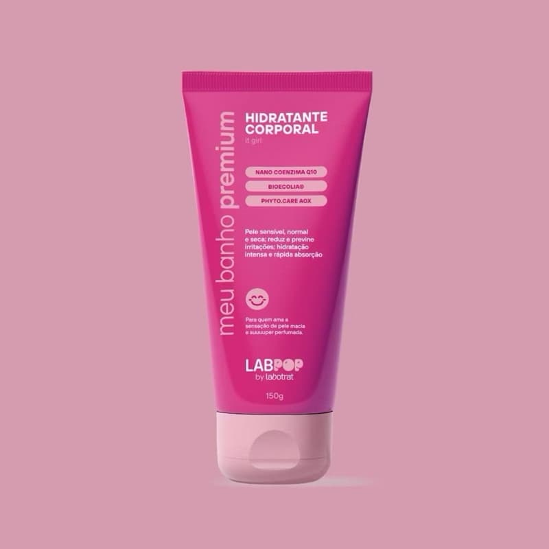 hidratante corporal Labotrat - meu banho premium