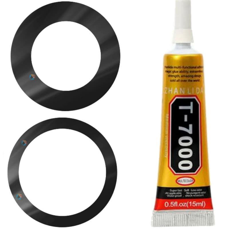 Lente Da Câmara Para iPhone 11 Vidro da Câmera Traseira Vidrinho + Cola T-7000 15ml