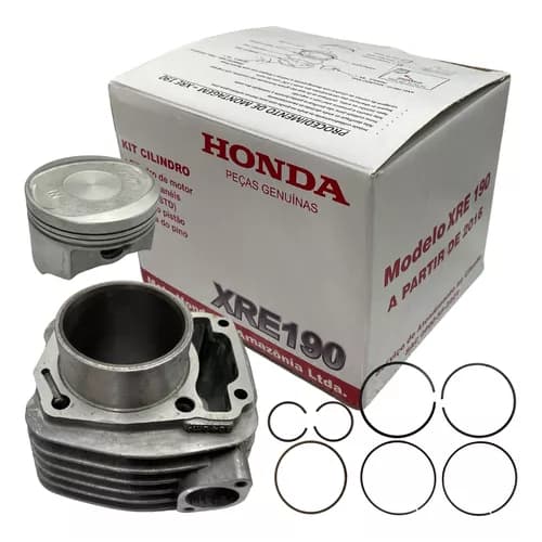 Kit Cilindro Xre 190 2016 Em Diante Original Honda