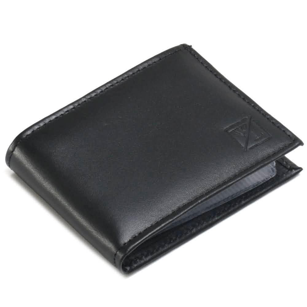 Carteira Masculina De Couro Slim Porta Cartão Porto Documentos Rg Cnh