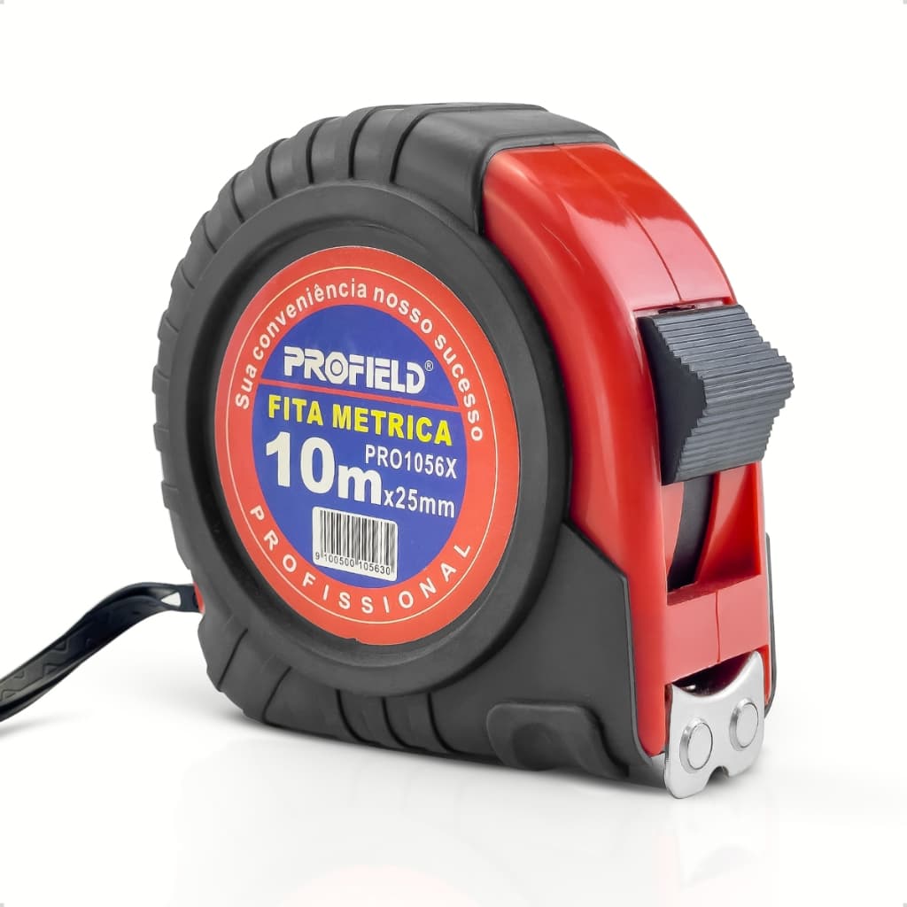 Trena Profissional Emborrachada 10 Metros X 25mm Com Trava