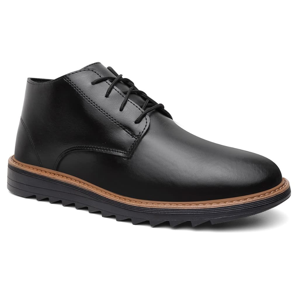 Sapato Social Oxford Masculino Preto Sapatênis Casual Formal