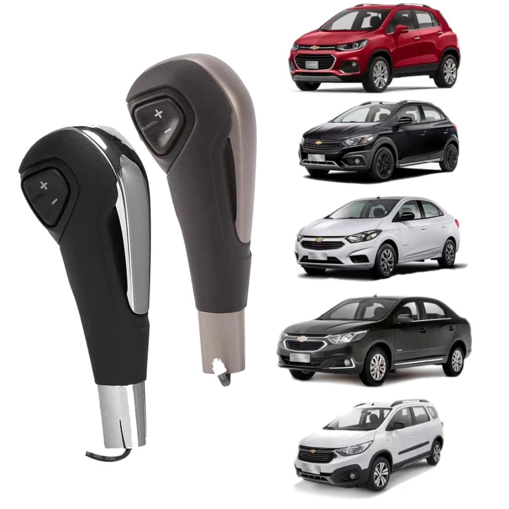 Manopla Câmbio Automático Spin Cobalt Tracker Prisma Onix