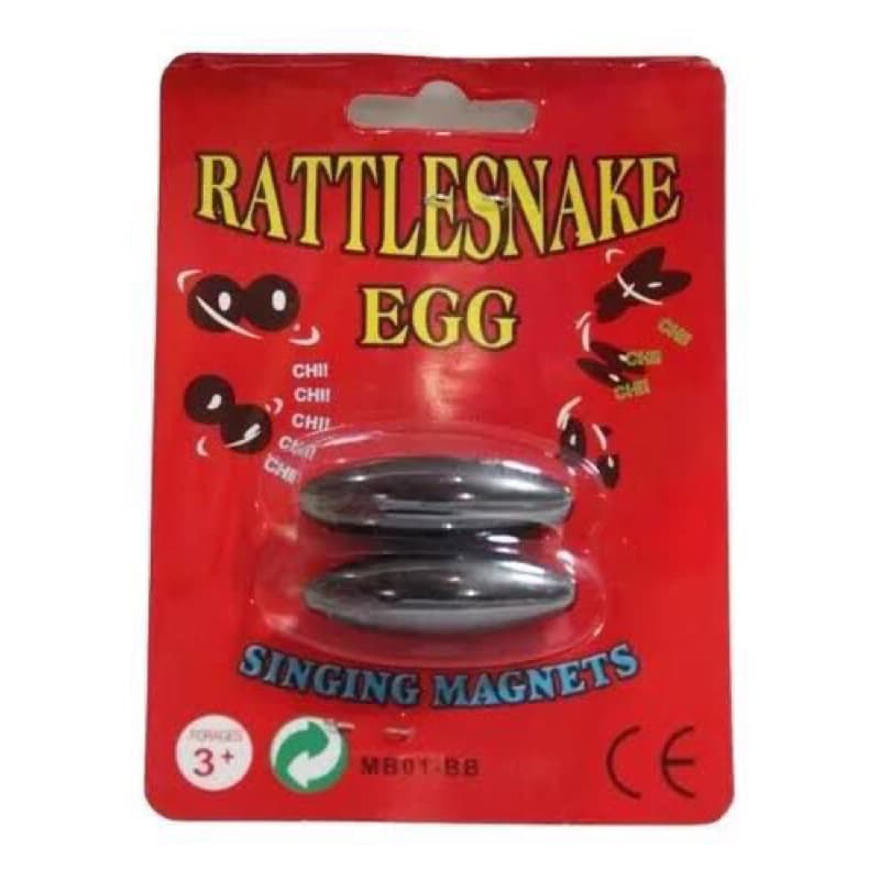 Rattlesnake Egg - Brinquedo Magnético com Imã que faz barulho - Ziriguidum, Besourinho