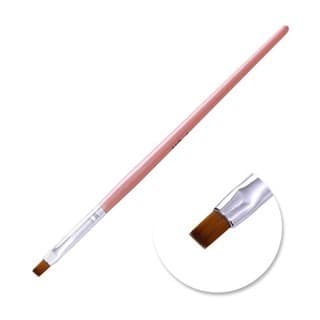 Pincel Gel + Pincel Porcelana (fino) Alongamento Unha Fibra Gel Acrigel Manicure Unhas