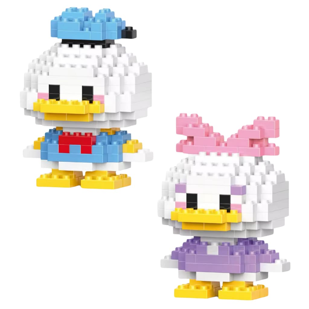Kit de mini bloco de montar desenho animado 272 peças