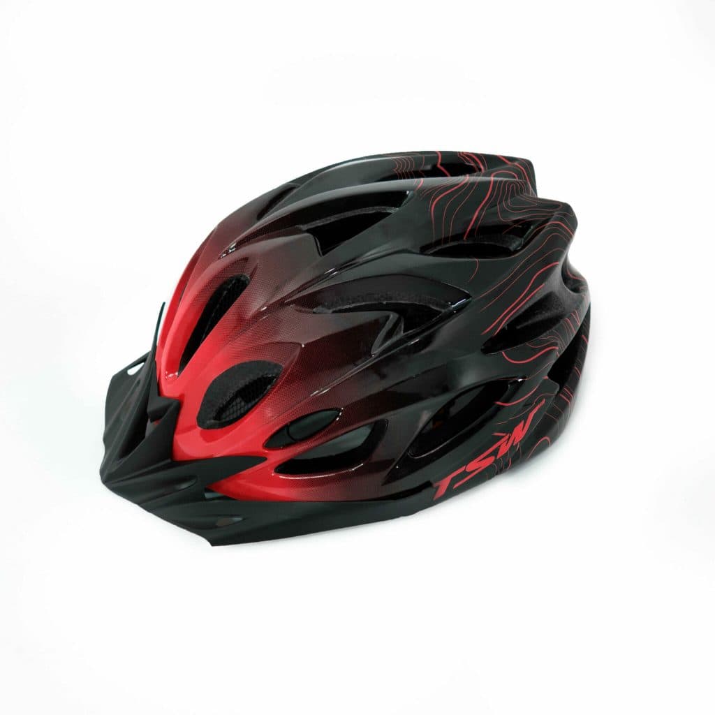 Capacete Bike Mtb Raptor 3 Led Pisca Tsw