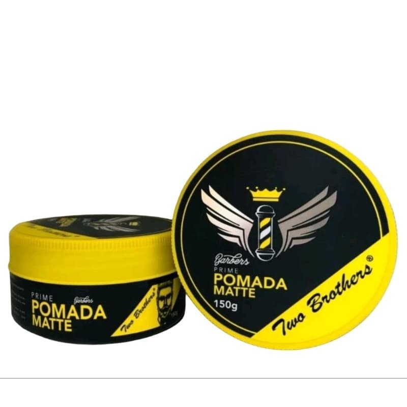 1 Cera Matte Prime 150g Para Modelar E Fixar Cabelo Brothers Profissional