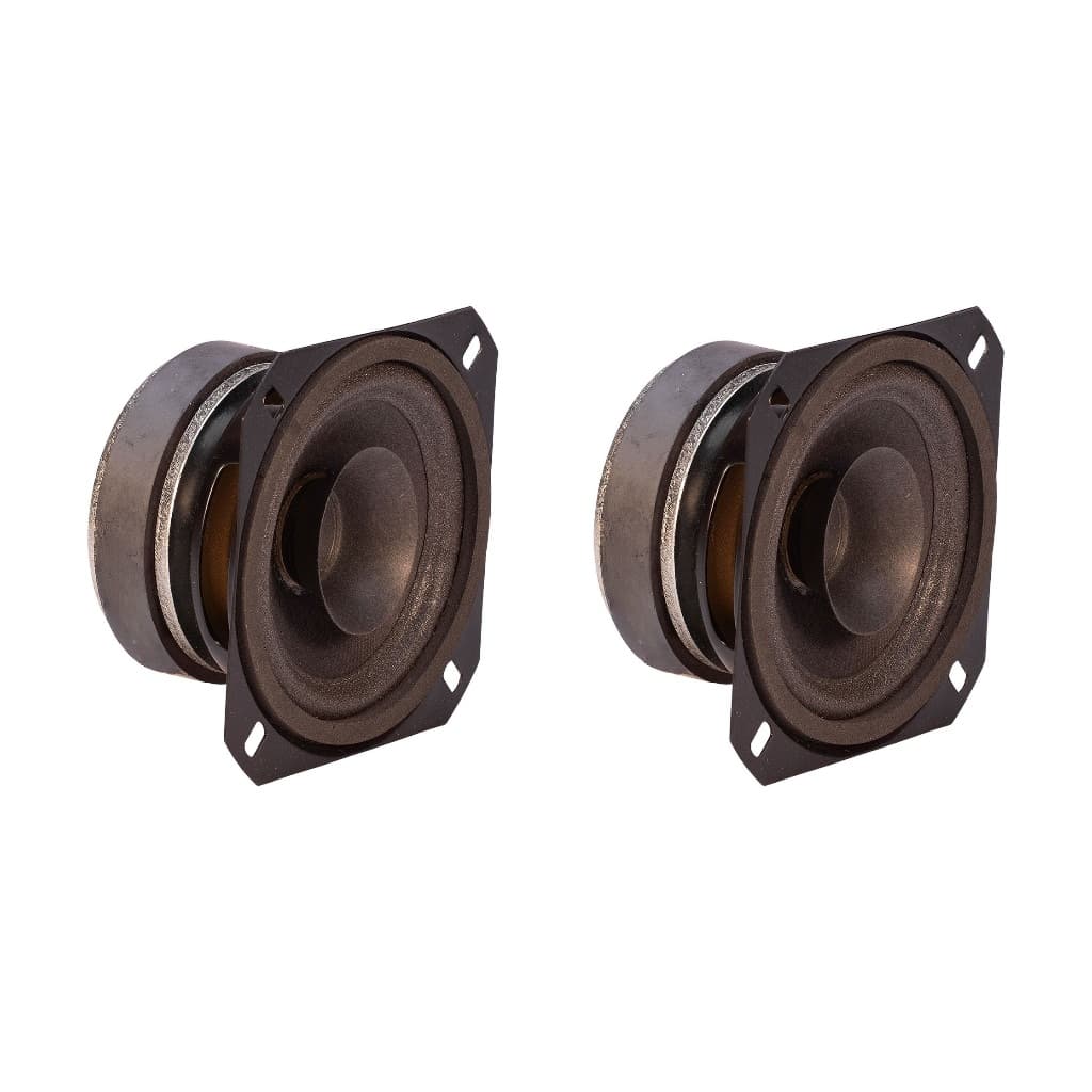 2 Alto Falante Qvs 4 Polegadas 80 rms Full Range Line Vertical Automotivo Som Automotivo Som Profissional