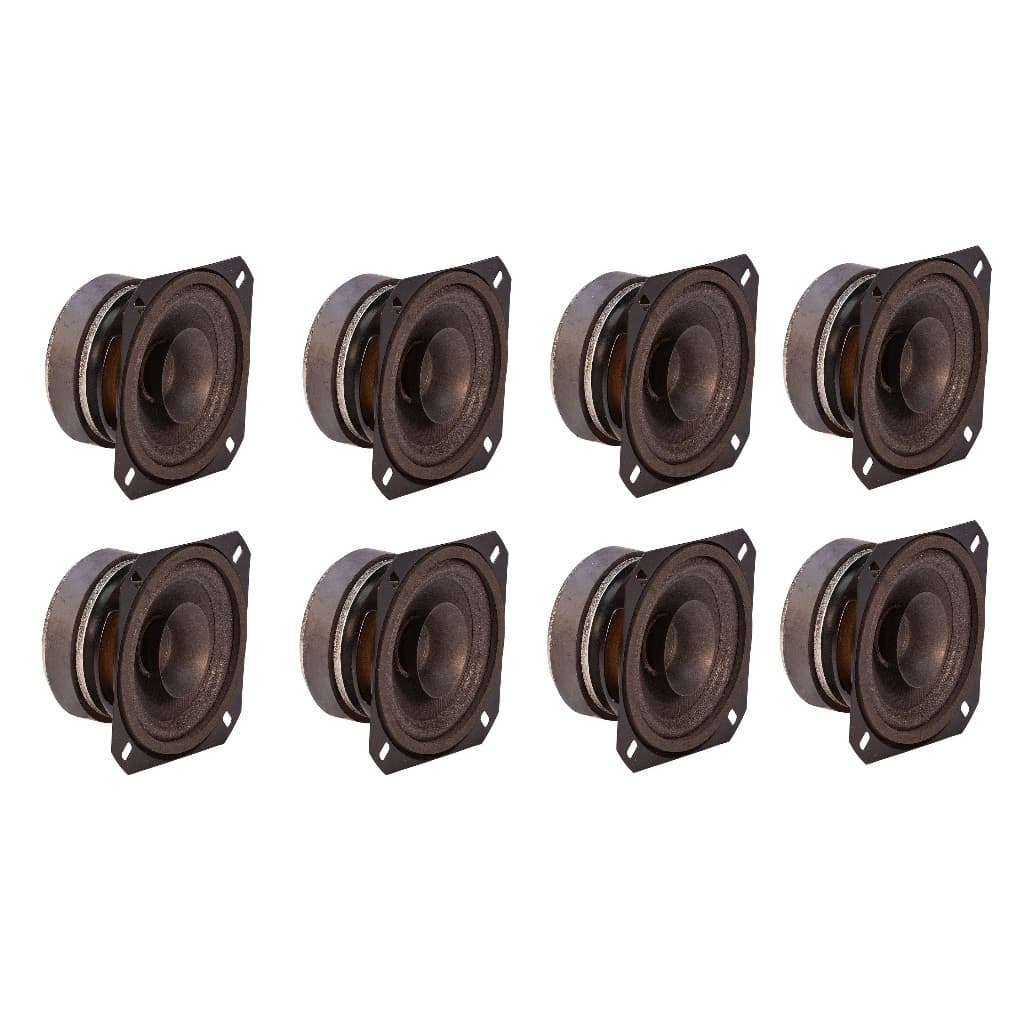 8 Alto Falante Qvs 4 Polegadas 80 rms Full Range Line Vertical Automotivo Som Automotivo Som Profissional