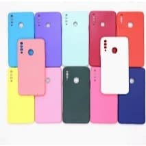 capa case silicone colorida/transparente e carteira Samsung A20S