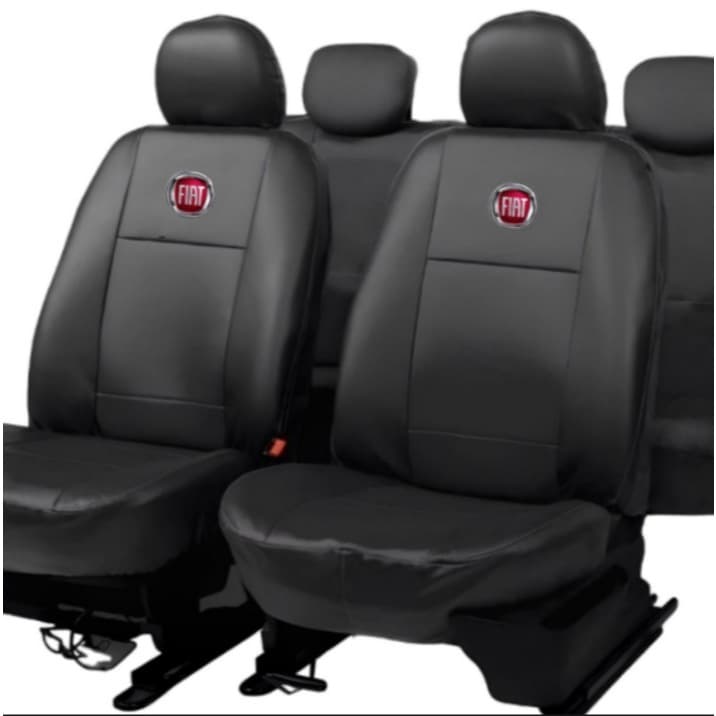 Jogo De Capas Couro Impermeavel Fiat Palio Fire Argo Siena Kit Bancos Carro