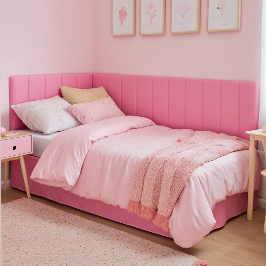 Cabeceira Modular Cama Box Retangular 45x20 Em L- Variações de Quantidade Kit 15 17 18 20 Peças