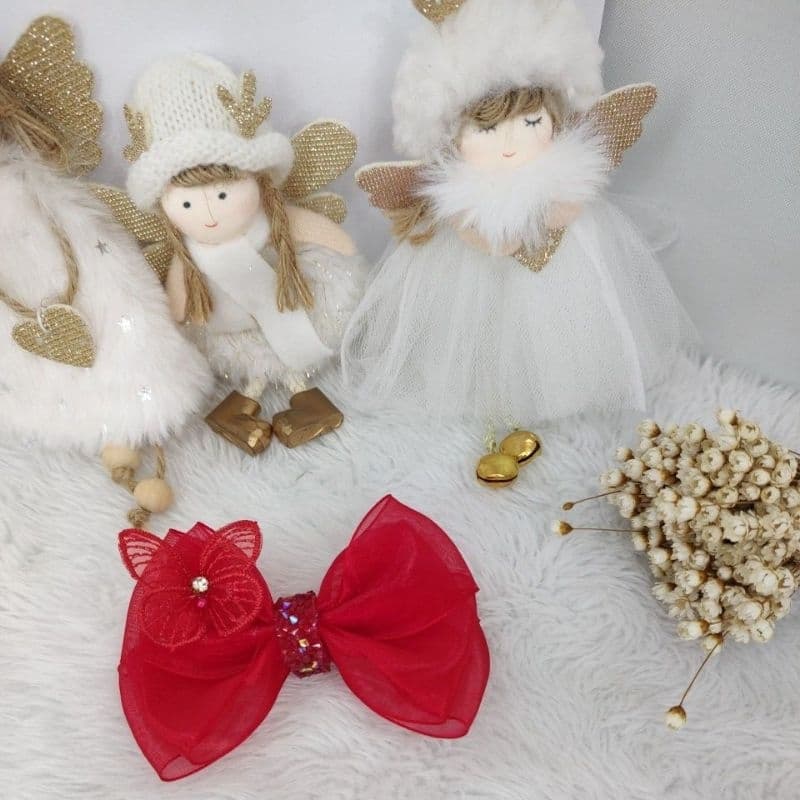 Laço borboleta natal e réveillon
