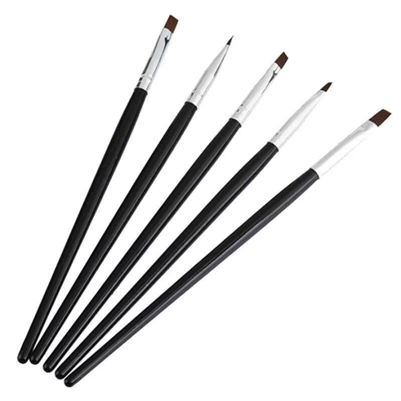 5 Unidades/Pacote Canetas Pincel De Resina Moldando Escova Composta Adesiva De Silicone