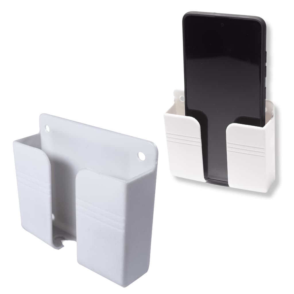 Suporte de Parede para Celular e Controle Autocolante Multiuso Universal - Kit com 1, 2, 4 ou 10 Unidades