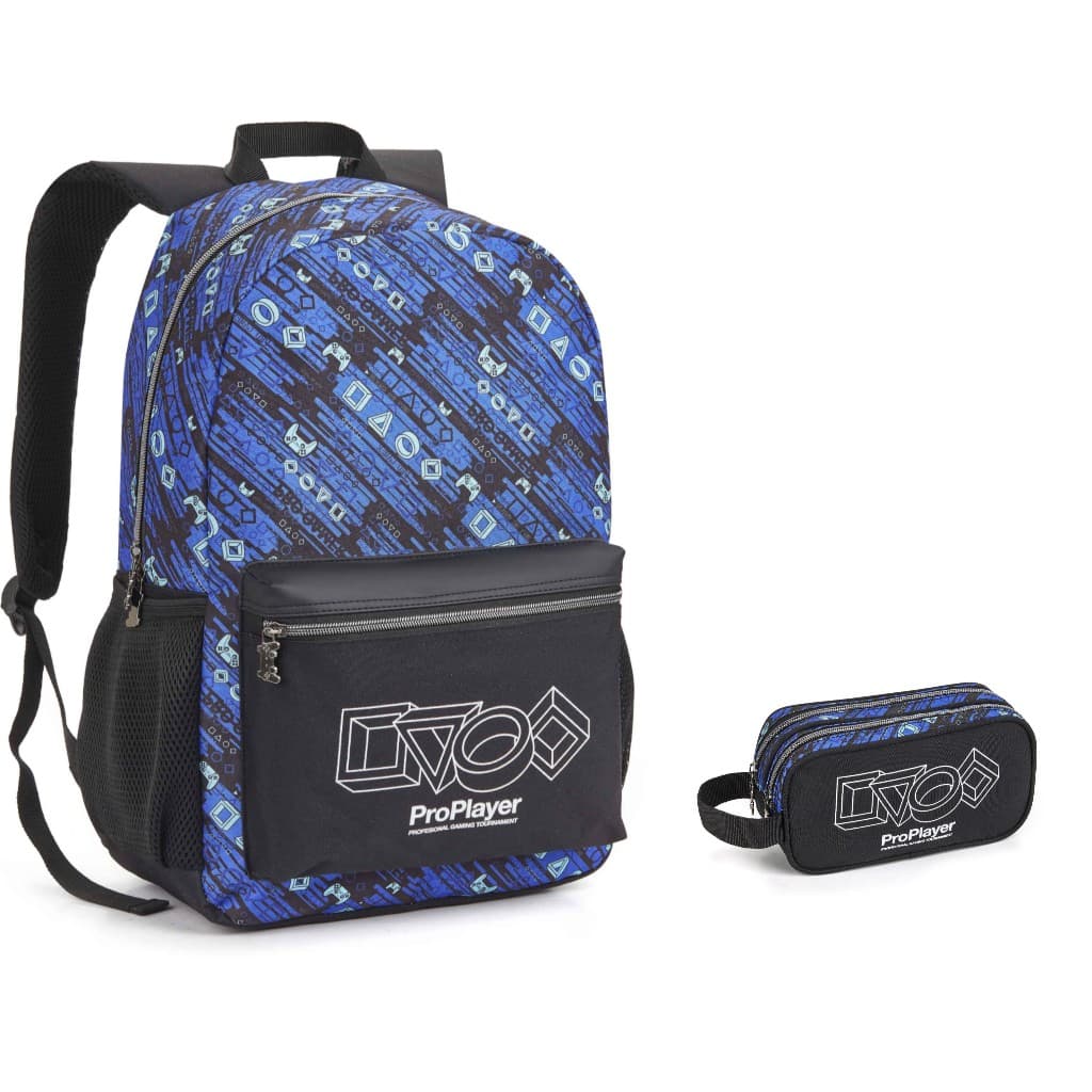 mochila masculina seanite com estojo duplo escolar lançamento