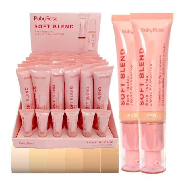 Base Facial Soft Blend HBM301 G1/G2-RUBY ROSE