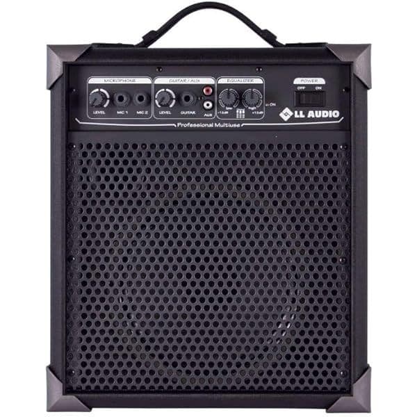 Caixa De Som Amplificada Microfone/guitarra Lx40