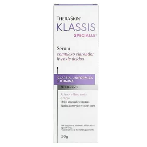 Sérum Dermo Clareador Theraskin Klassis Specialle 50g Tipo de pele Pele sensível