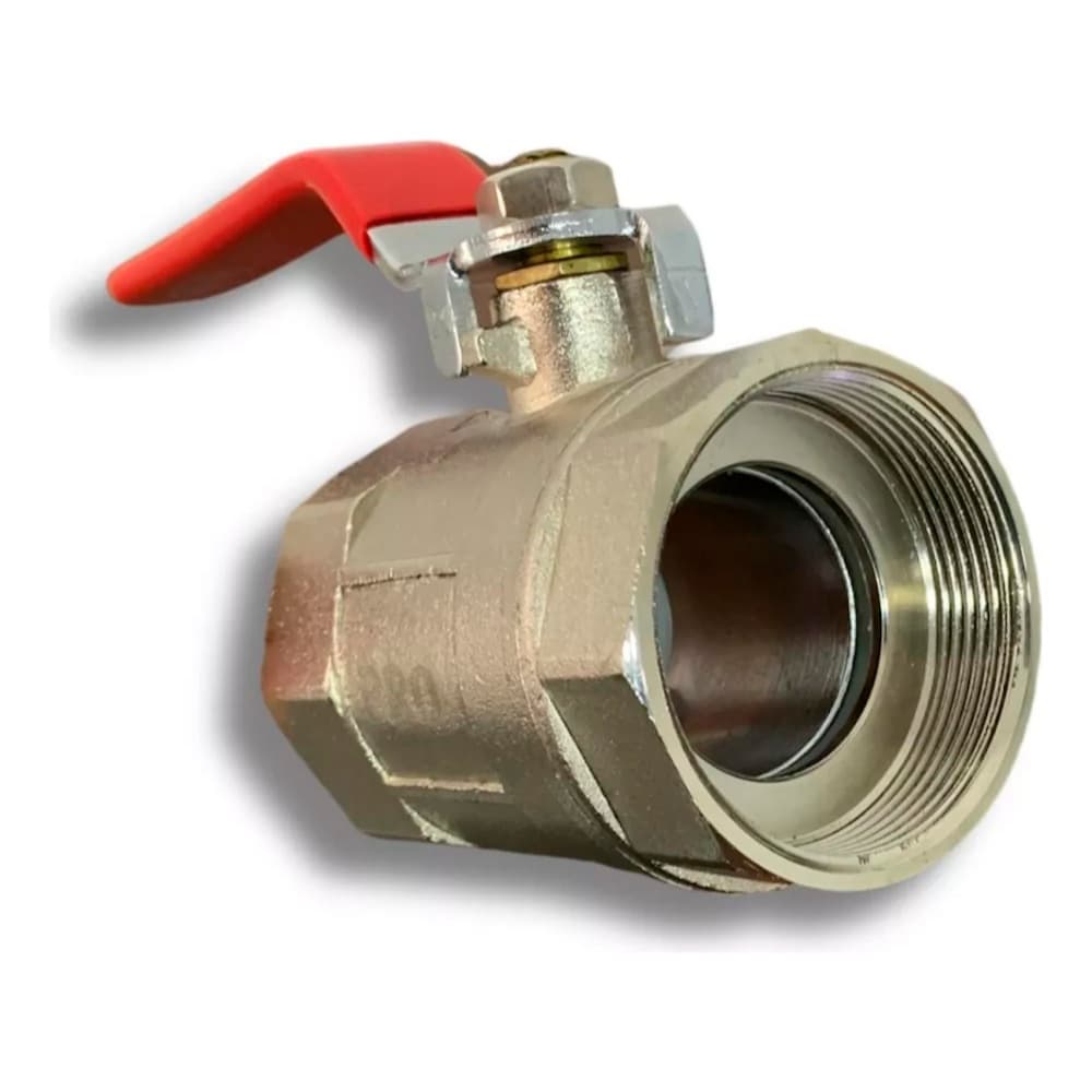 Registro Esfera 1.1/4 Metal Vazão Total Bsp Pn40 Dn32