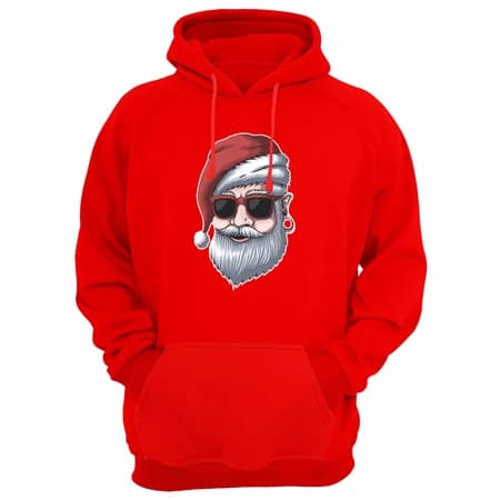 Blusa de Frio Moletom Natal Estampa de Papai Noel