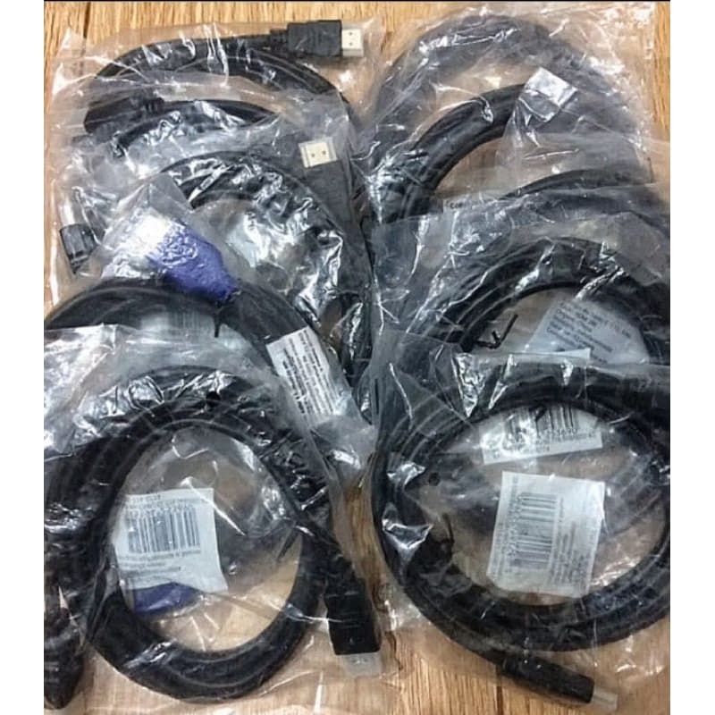 Cabo HDMI 2.0 de ALTA RESOLUÇAO kit com 10 unidades